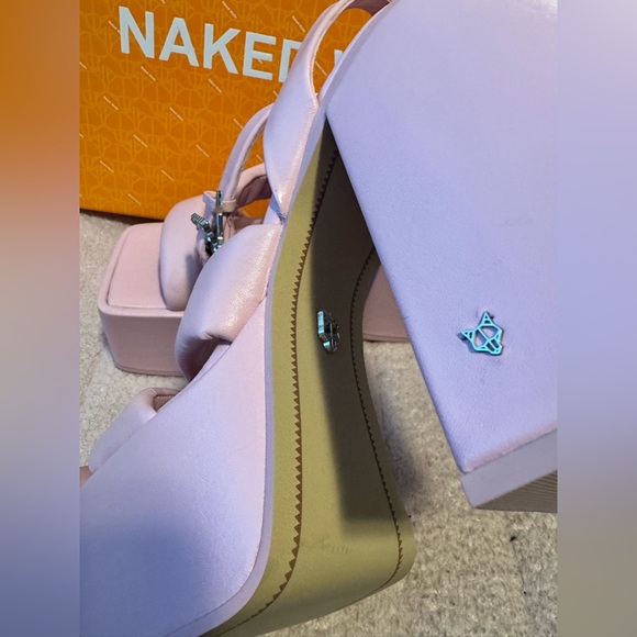 Naked Wolfe pink platform heels - Picture 6 of 12